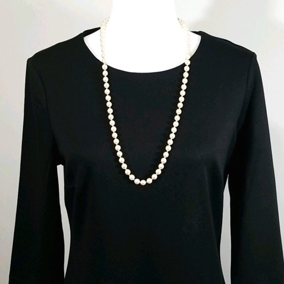 RACHEL Rachel Roy Women's Simple Black Dress NWOT - Picture 2 of 7